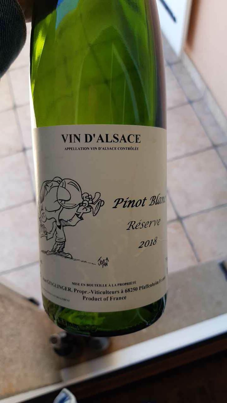 Pinot Blanc - Jean Ginglinger & Fils - Jean-Francois Ginglinger 