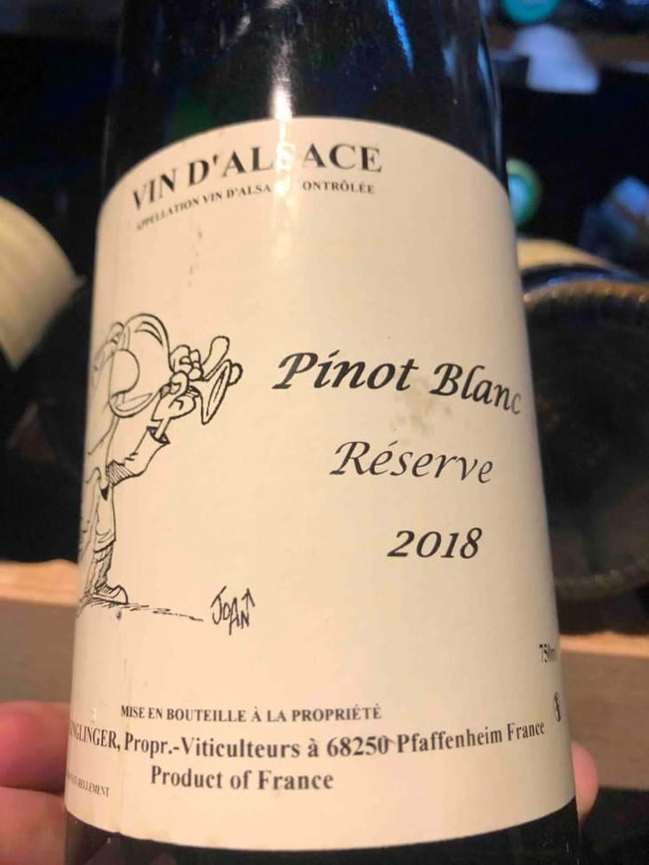 Pinot Blanc - Jean Ginglinger & Fils - Jean-Francois Ginglinger 