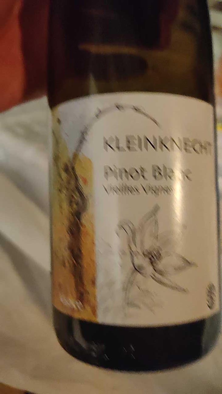 Pinot Blanc "Vieilles Vignes" - Domaine Kleinknecht - André Kleinknecht 