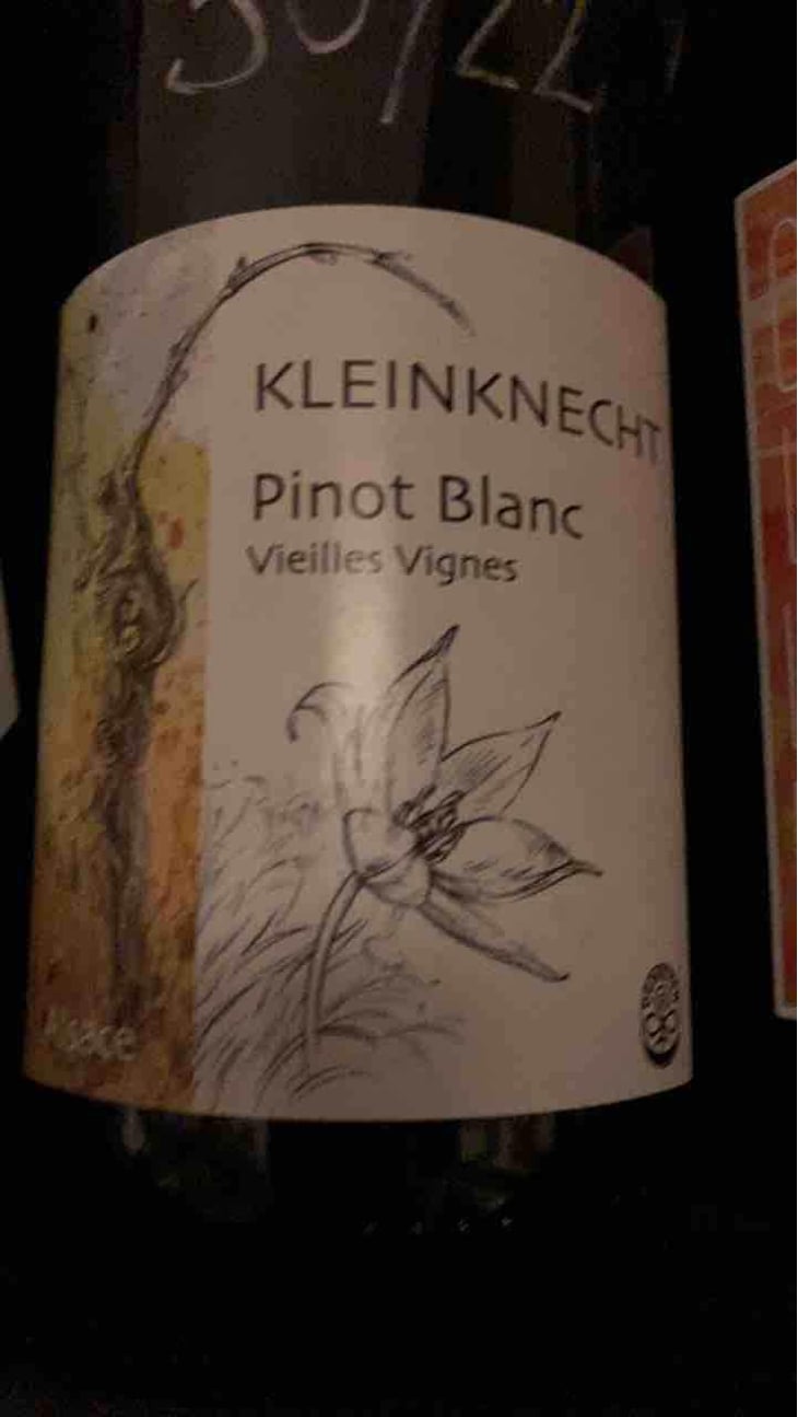 Pinot Blanc "Vieilles Vignes" - Domaine Kleinknecht - André Kleinknecht 