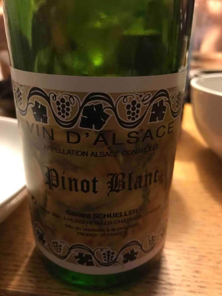 Pinot Blanc - Gérard Schueller & Fils - Bruno Schueller 