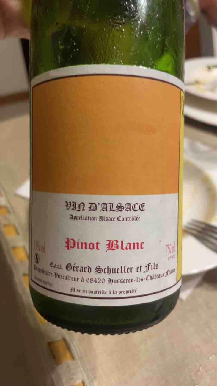 Pinot Blanc - Gérard Schueller & Fils - Bruno Schueller 