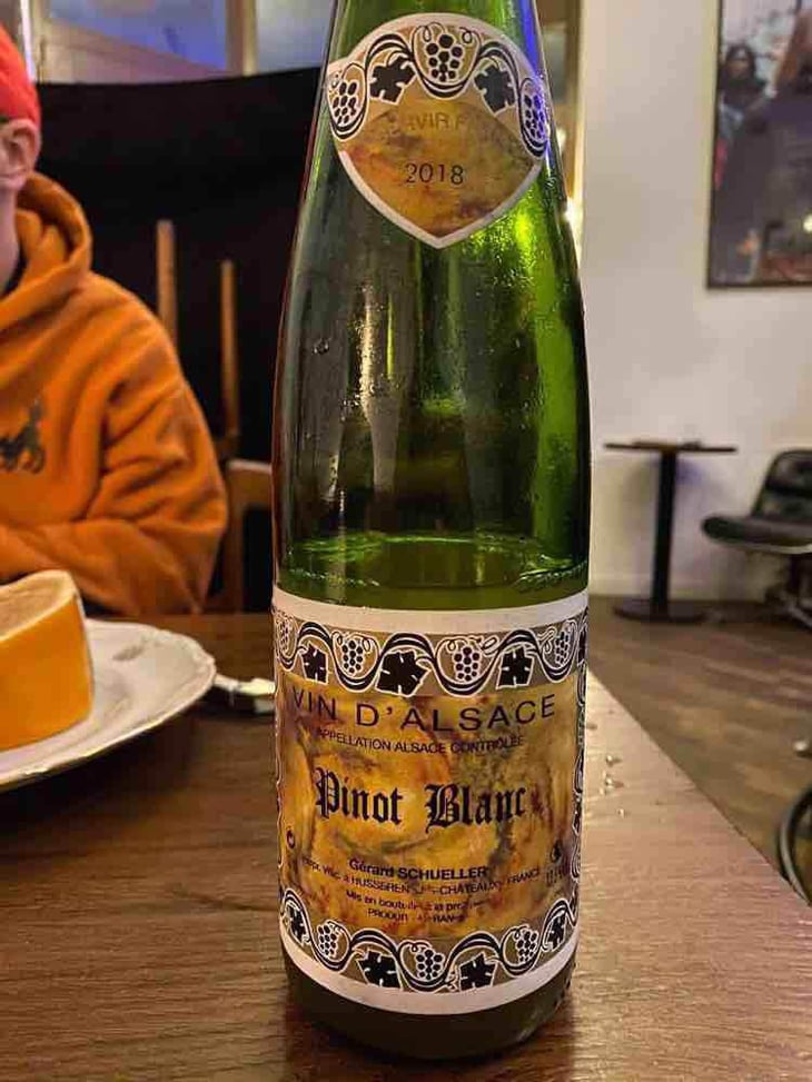 Pinot Blanc - Gérard Schueller & Fils - Bruno Schueller 