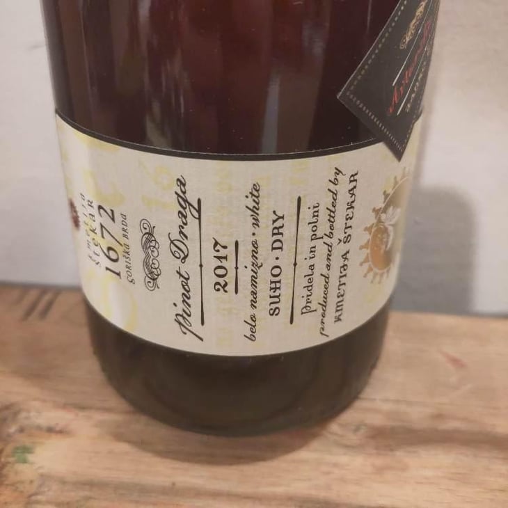 Pinot Draga - Kmetija Štekar - Janko Štekar 