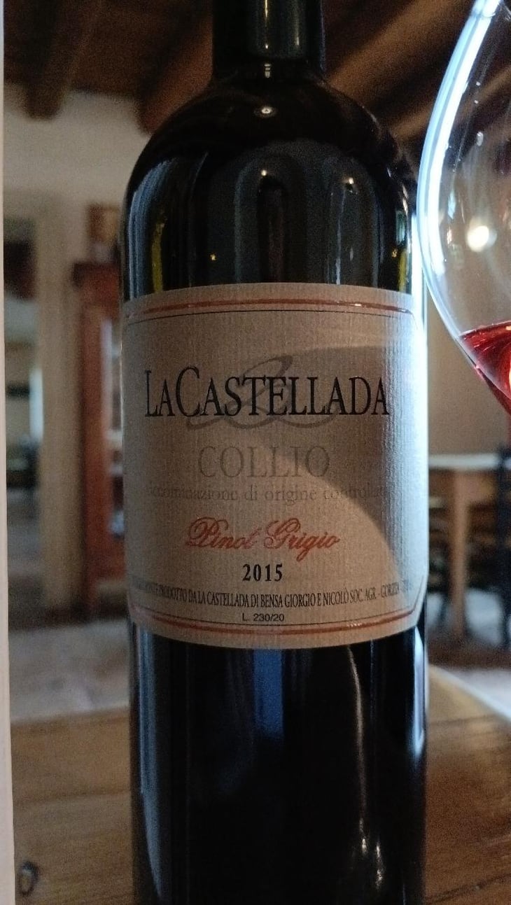 Pinot Grigio - La Castellada - Giorgio Bensa 