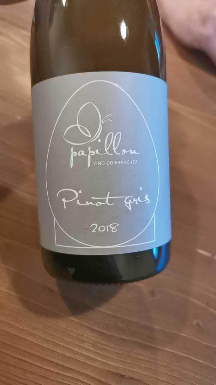 Pinot gris - Vino Od Francuza - David Papillon & Darina Géciová 