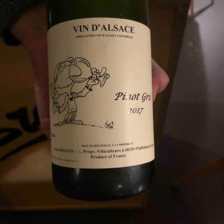 Pinot Gris - Jean Ginglinger & Fils - Jean-Francois Ginglinger 
