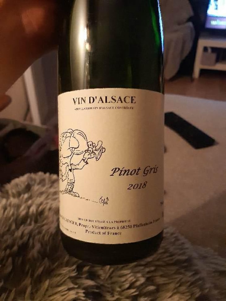 Pinot Gris - Jean Ginglinger & Fils - Jean-Francois Ginglinger 