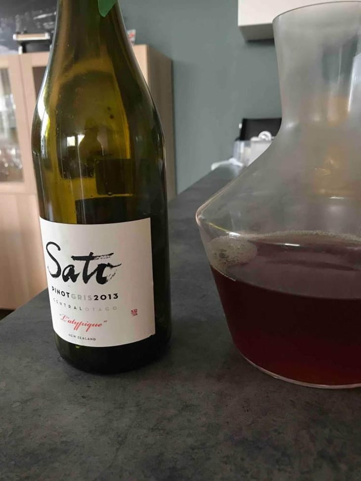Pinot Gris - Sato Wines - Yoshiaki & Kyoko Sato 
