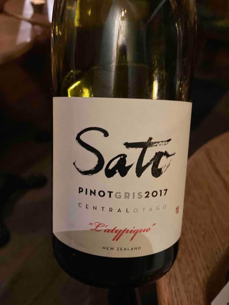 Pinot Gris - Sato Wines - Yoshiaki & Kyoko Sato 