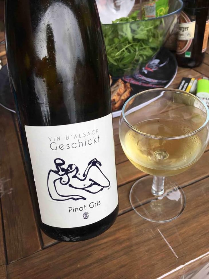 Pinot Gris - Domaine Geschickt - Arnaud Geschickt & Aurélie Fayolle 