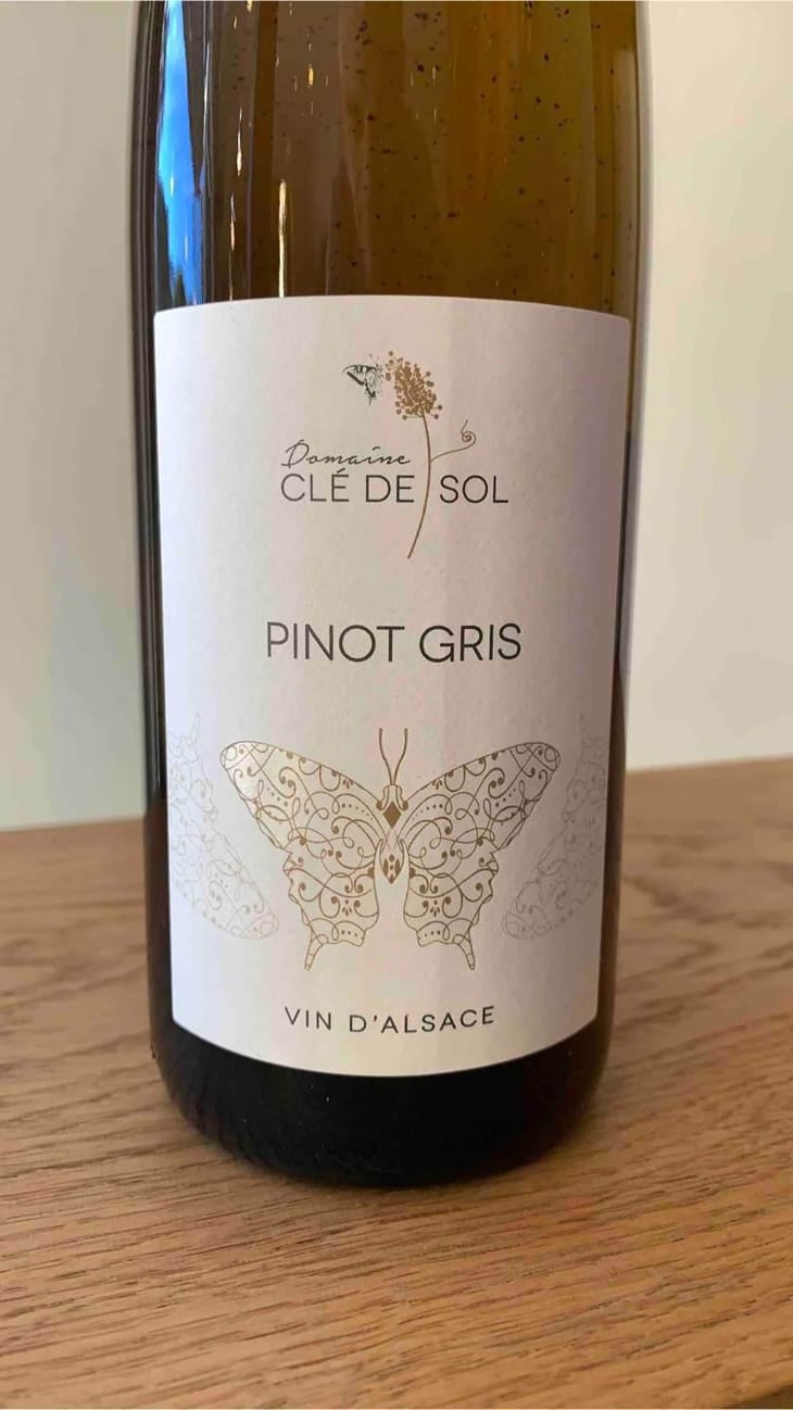 Pinot Gris - Domaine Clé de Sol - Jean & Simon Baltenweck & Yannick Mignot 