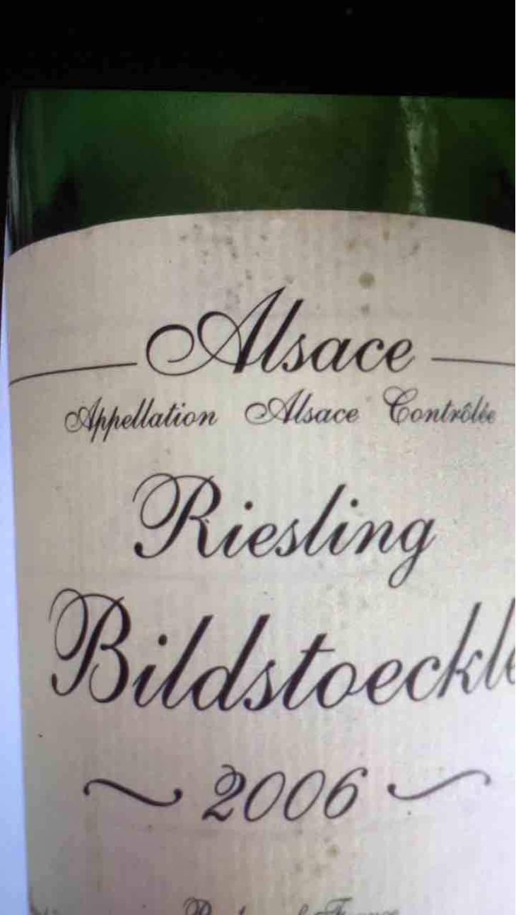 Pinot Gris Bildstoecklé - Gérard Schueller & Fils - Bruno Schueller 