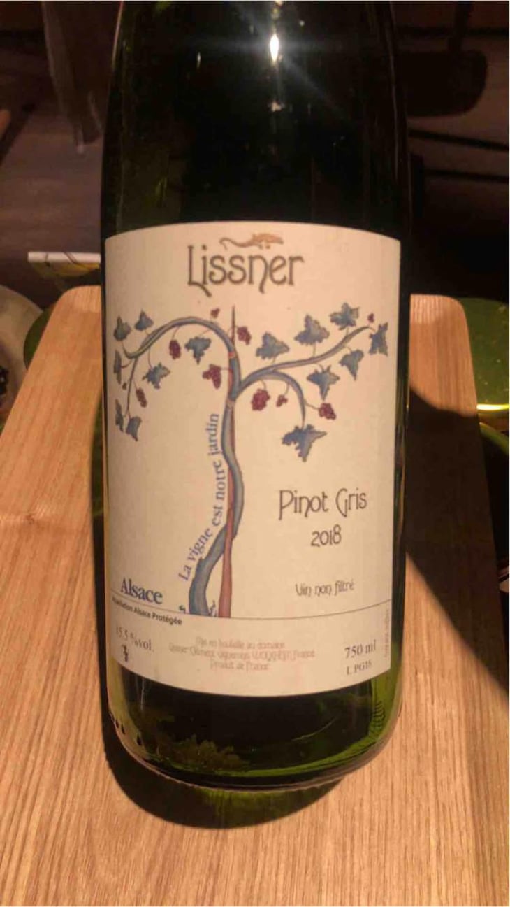 Pinot Gris - Lissner - Bruno et Theo Schloegel 