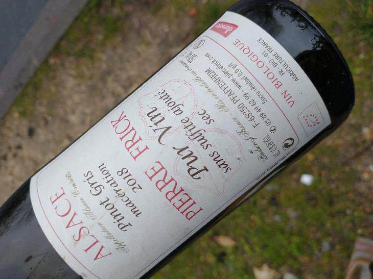 Pinot Gris - Domaine Pierre Frick - Jean-Pierre, Chantal et Thomas Frick 