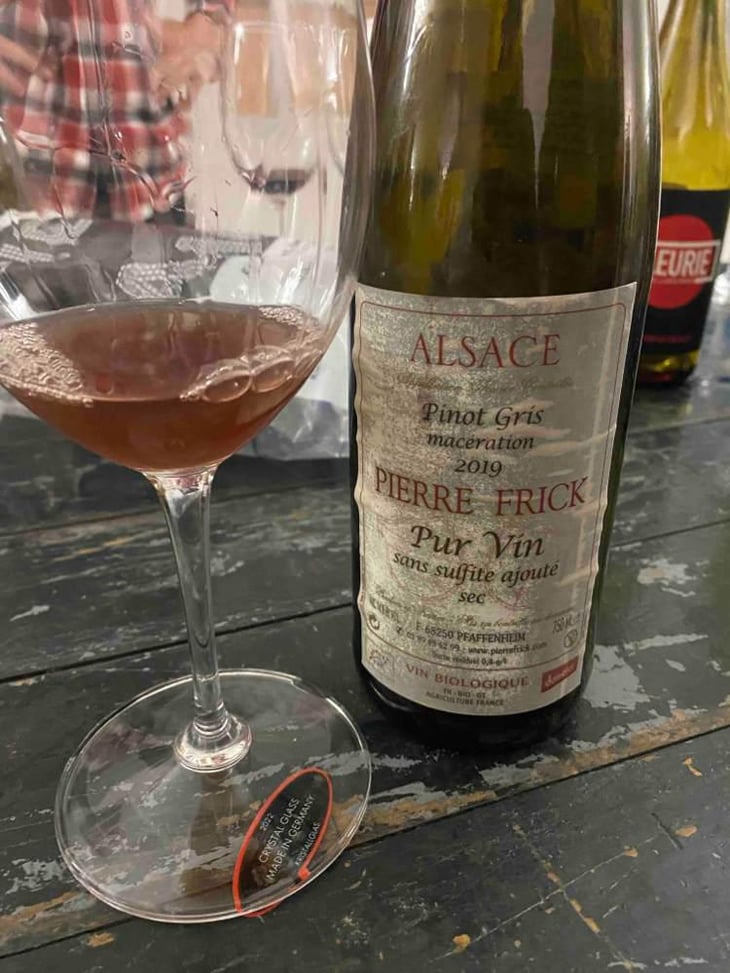 Pinot Gris - Domaine Pierre Frick - Jean-Pierre, Chantal et Thomas Frick 