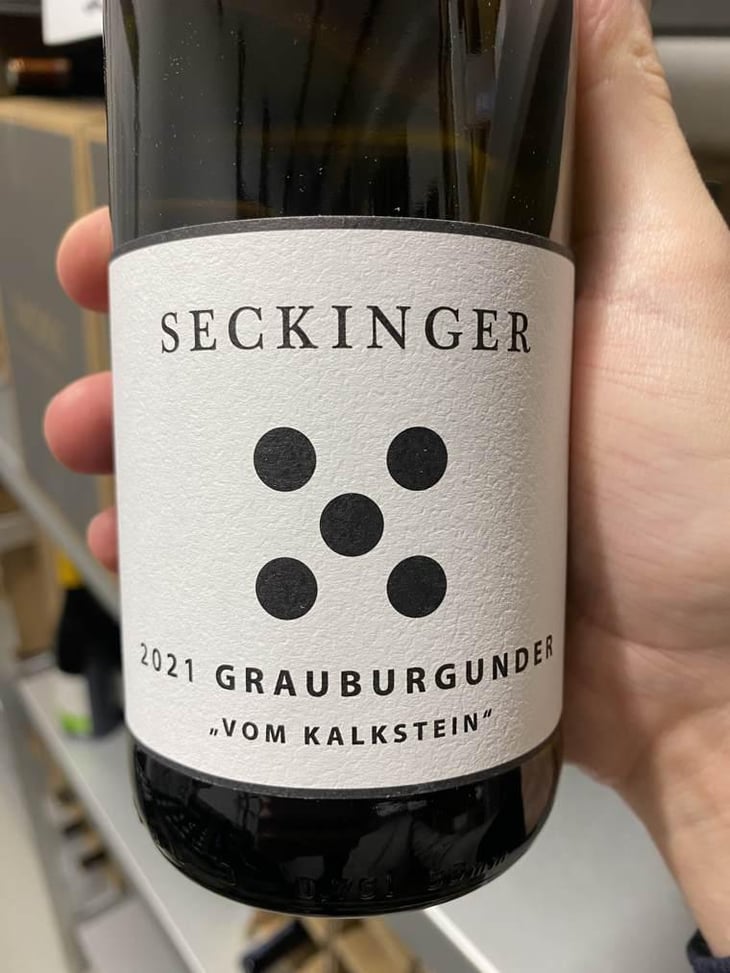 Grauburgunder vom Kalkstein - Weingut Seckinger - Philipp & Jonas Seckinger -2021