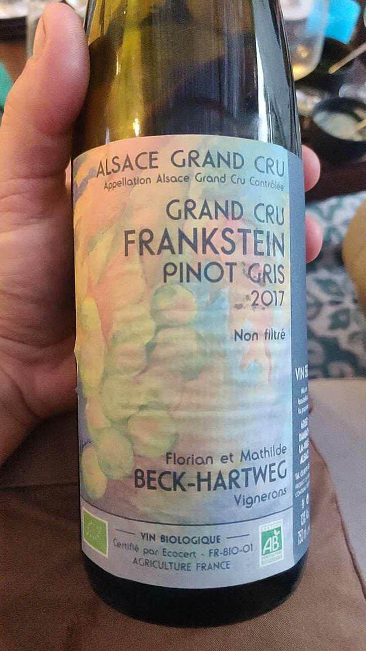 Pinot Gris Grand Cru Frankstein - Florian & Mathilde Beck-Hartweg - Florian & Mathilde Beck-Hartweg 