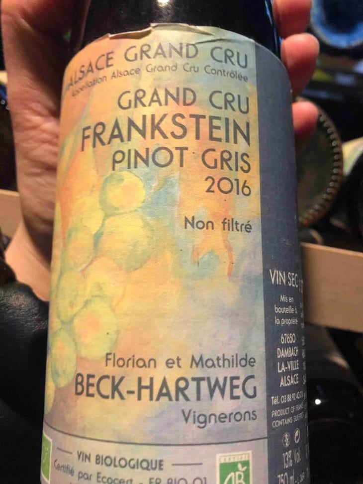 Pinot Gris Grand Cru Frankstein - Florian & Mathilde Beck-Hartweg - Florian & Mathilde Beck-Hartweg 
