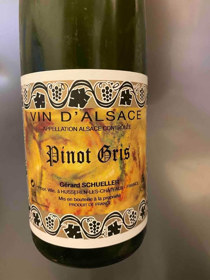 Pinot Gris - Gérard Schueller & Fils - Bruno Schueller 