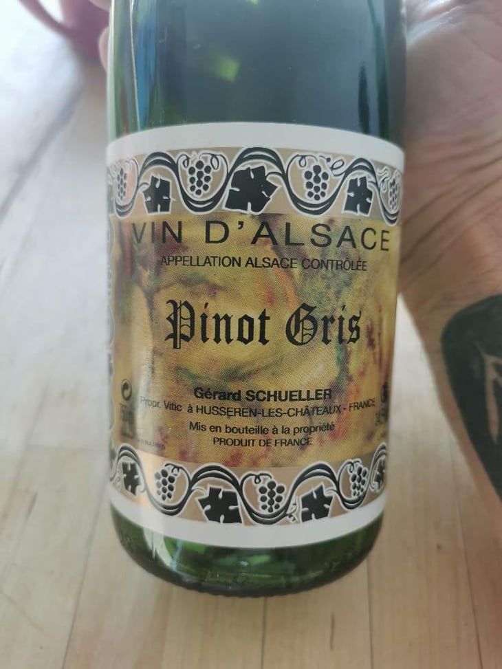 Pinot Gris - Gérard Schueller & Fils - Bruno Schueller 