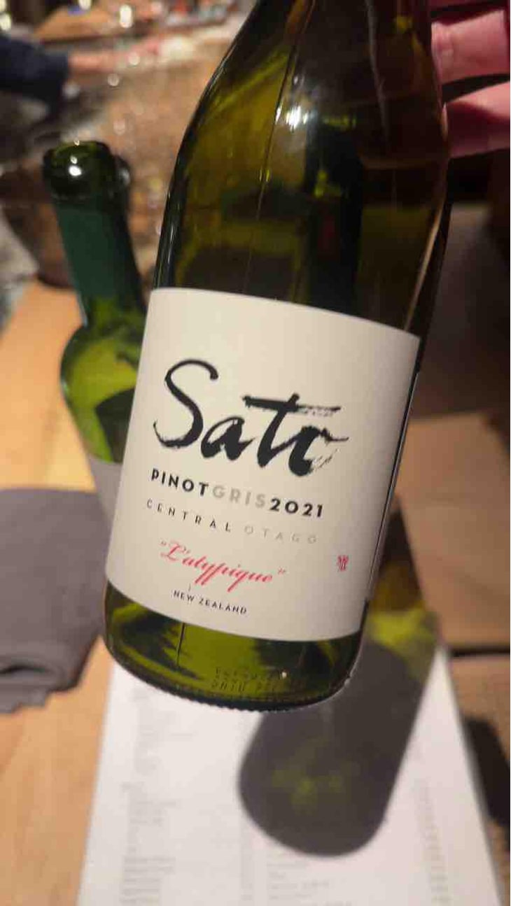 Pinot Gris L’atypique - Sato Wines - Yoshiaki & Kyoko Sato -2021
