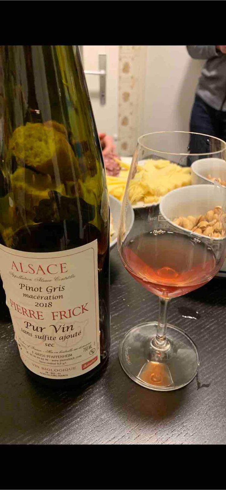 Pinot Gris Macération - Domaine Pierre Frick - Jean-Pierre, Chantal et Thomas Frick 