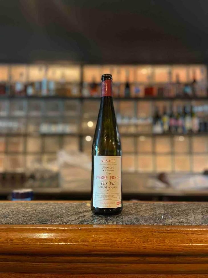 Pinot Gris Macération - Domaine Pierre Frick - Jean-Pierre, Chantal et Thomas Frick 