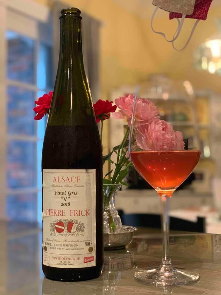 Pinot Gris Macération - Domaine Pierre Frick - Jean-Pierre, Chantal et Thomas Frick 