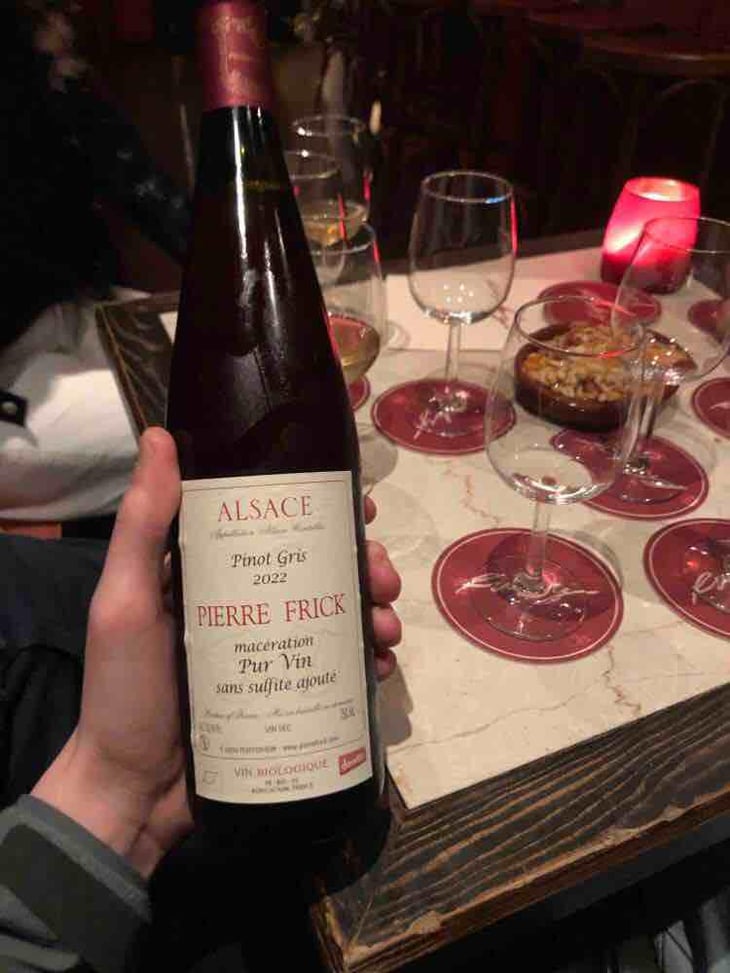 Pinot Gris Macération - Domaine Pierre Frick - Jean-Pierre, Chantal et Thomas Frick 