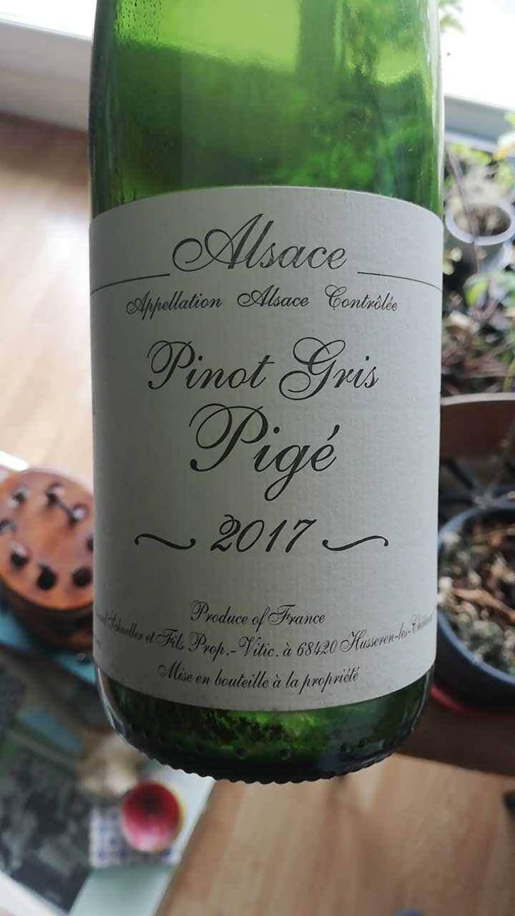 Pinot Gris Oublié - Gérard Schueller & Fils - Bruno Schueller 
