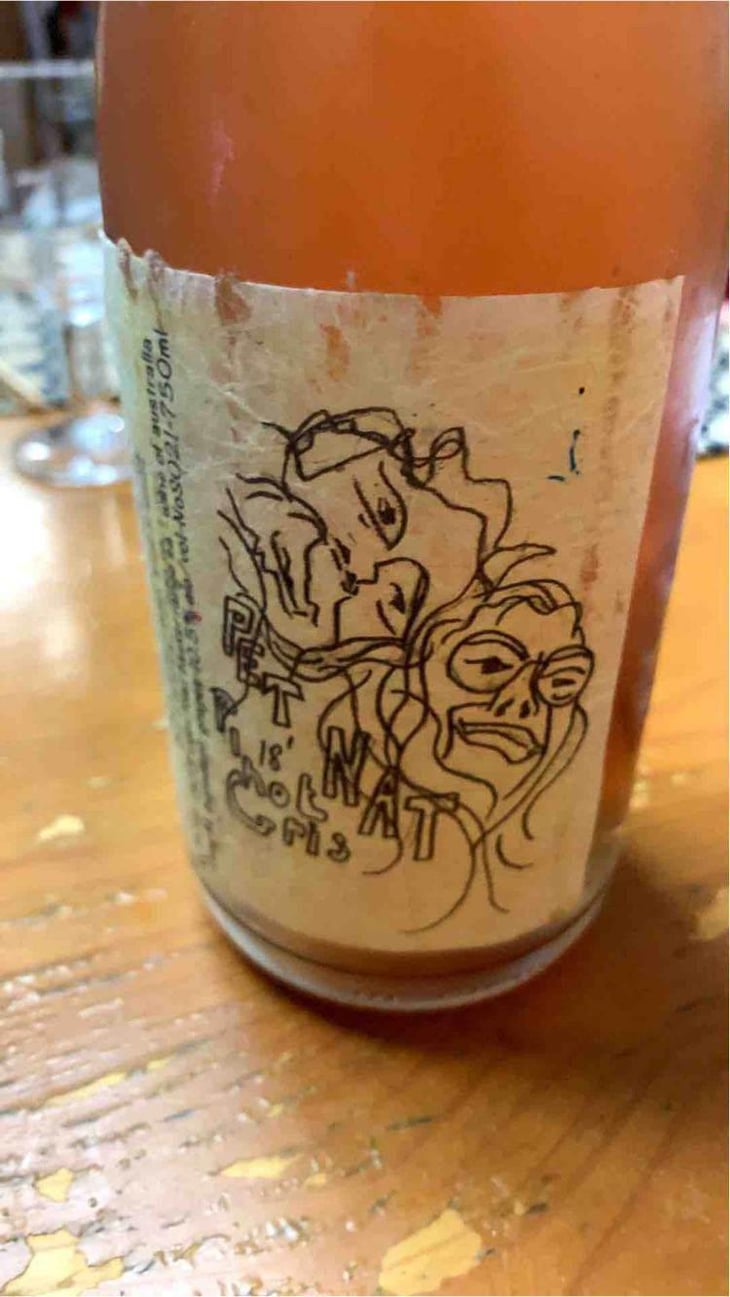 Pinot Gris Pet Nat - Lucy Margaux Vineyards - Anton Van Klopper 