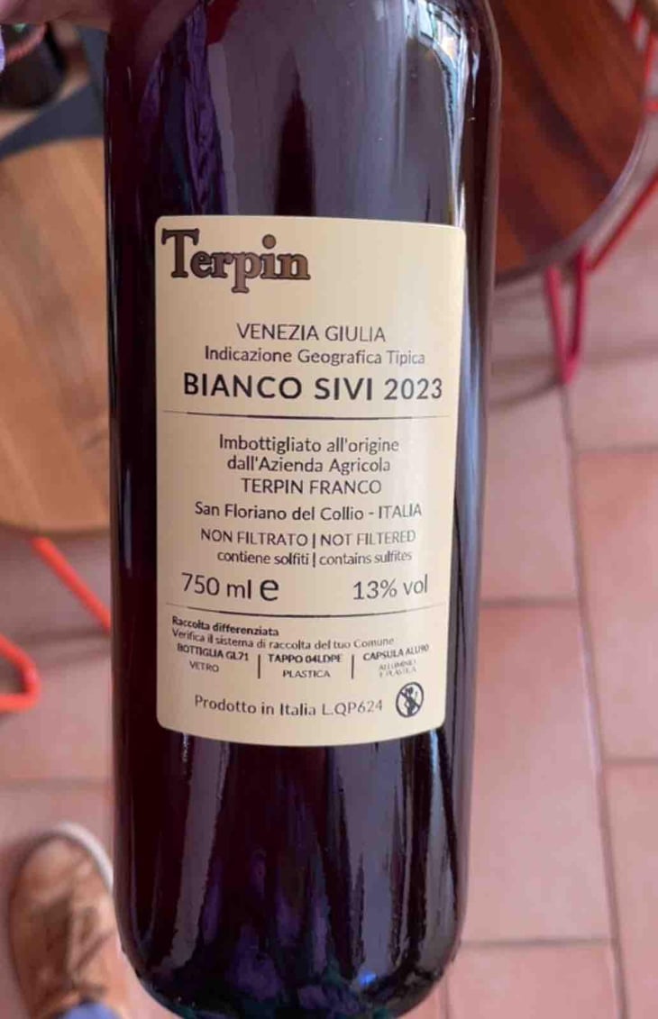 Pinot Grigio - Azienda Agricola Franco Terpin - Franco Terpin -2003