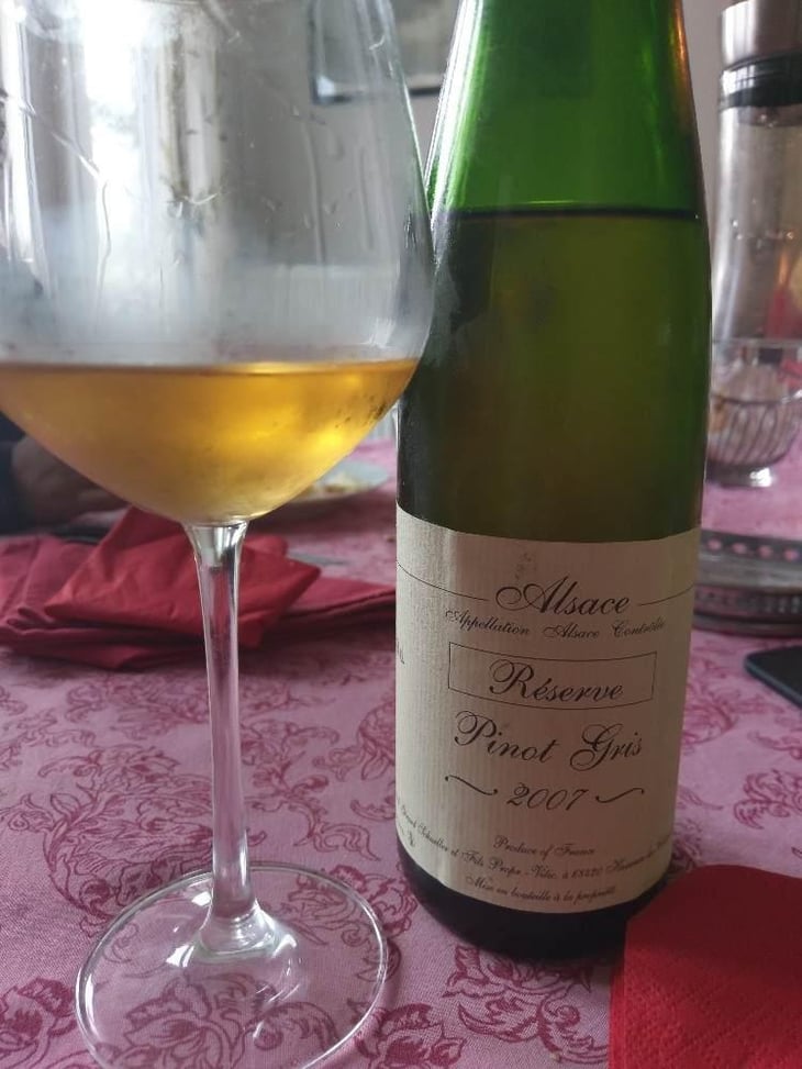 Pinot Gris Réserve - Gérard Schueller & Fils - Bruno Schueller 