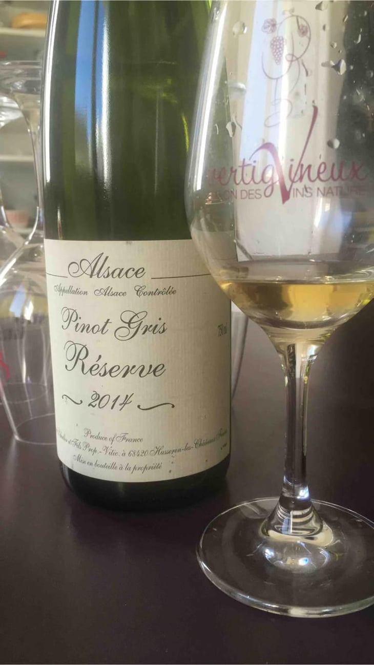 Pinot Gris Réserve - Gérard Schueller & Fils - Bruno Schueller 
