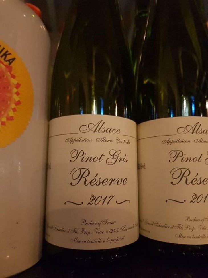 Pinot Gris Réserve - Gérard Schueller & Fils - Bruno Schueller 
