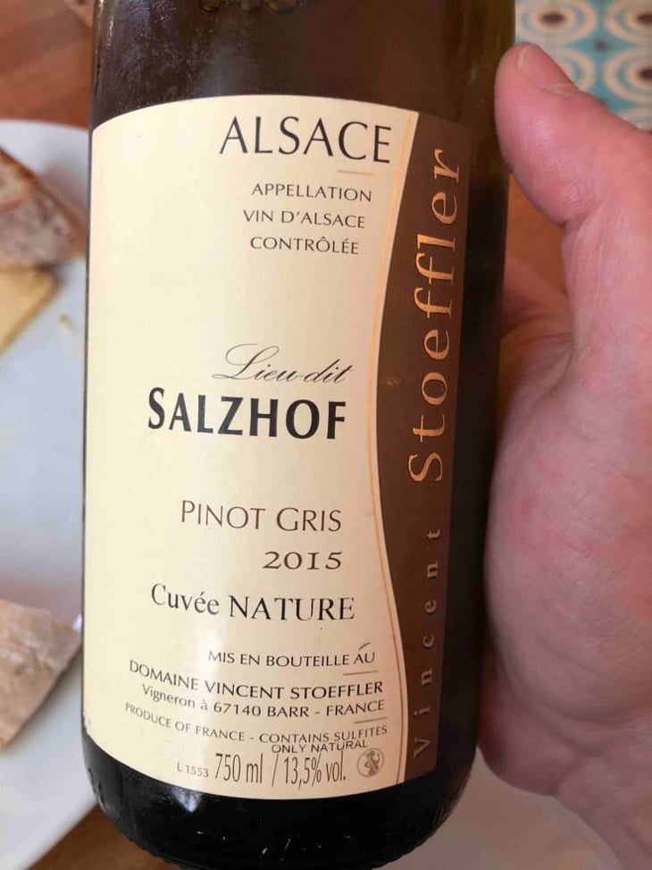 Pinot Gris Salzhof - Domaine Vincent Stoeffler - Vincent & Adrien Stoeffler 