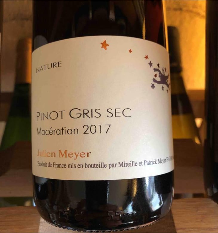 Pinot Gris Sec Macération - Domaine Julien Meyer - Patrick Meyer 