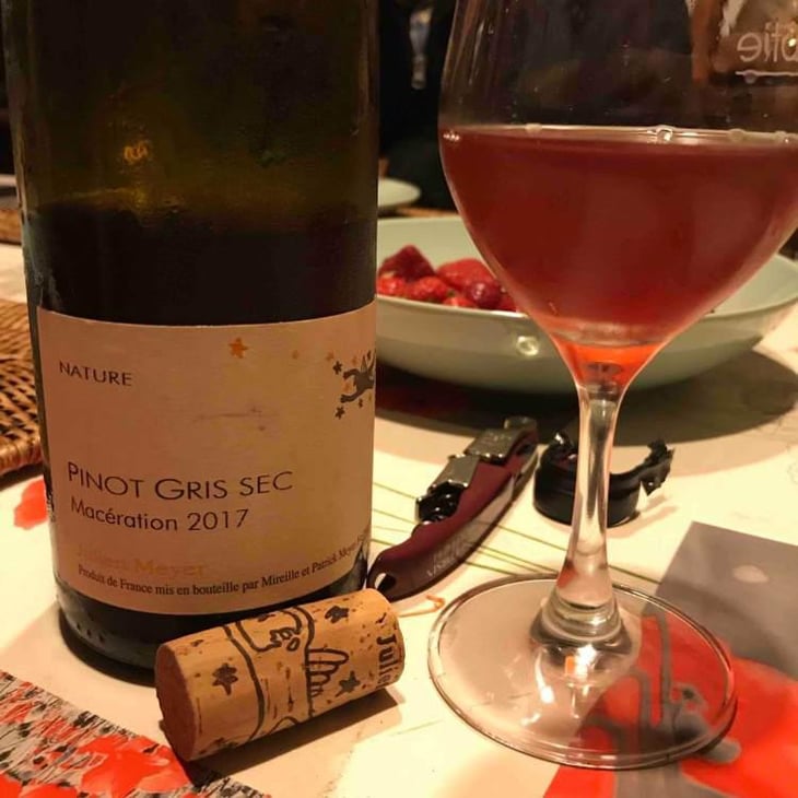 Pinot Gris Sec Macération - Domaine Julien Meyer - Patrick Meyer 