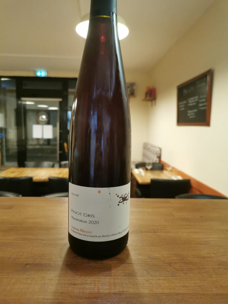 Pinot Gris Sec Macération - Domaine Julien Meyer - Patrick Meyer 
