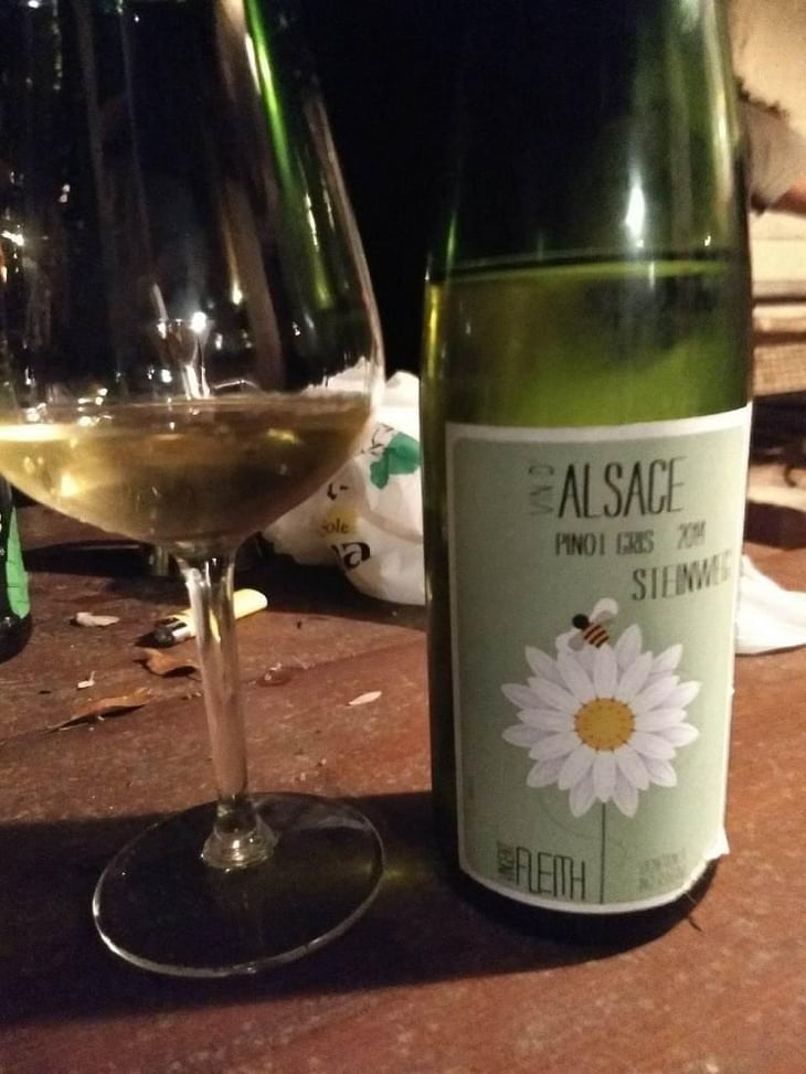 Pinot Gris Steinweg - Vincent Fleith - Brigitte et Vincent Fleith 