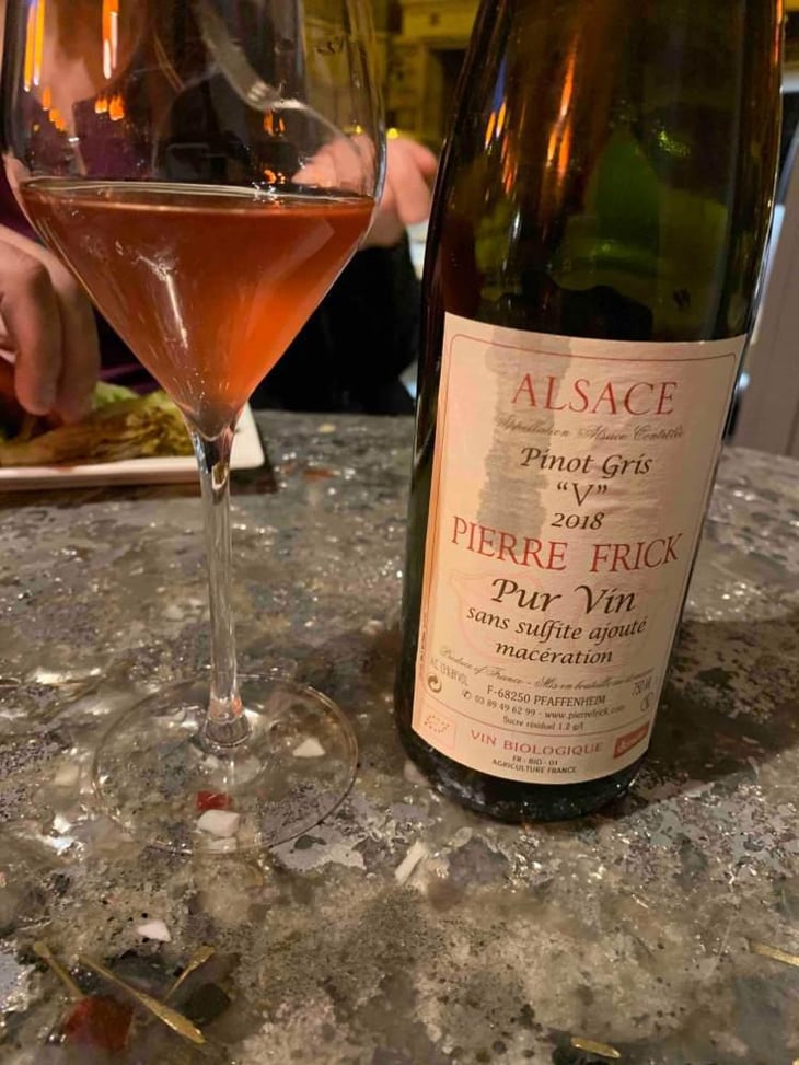 Pinot Gris 'V' - Domaine Pierre Frick - Jean-Pierre, Chantal et Thomas Frick 