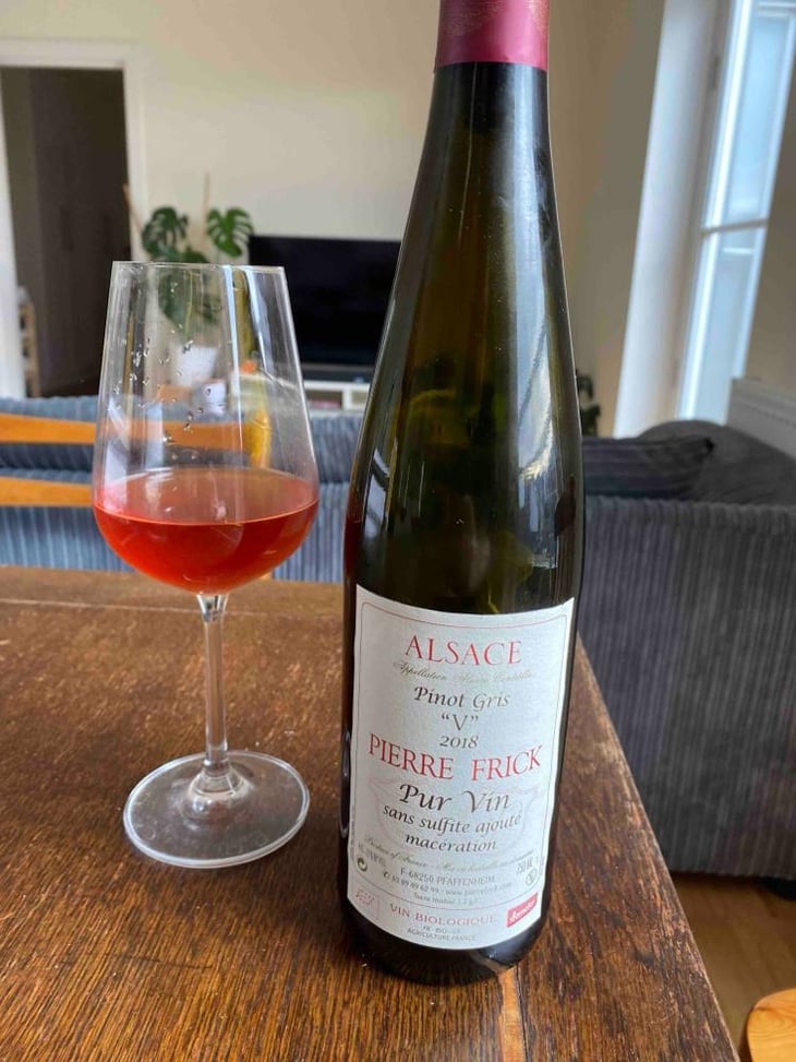 Pinot Gris 'V' - Domaine Pierre Frick - Jean-Pierre, Chantal et Thomas Frick 