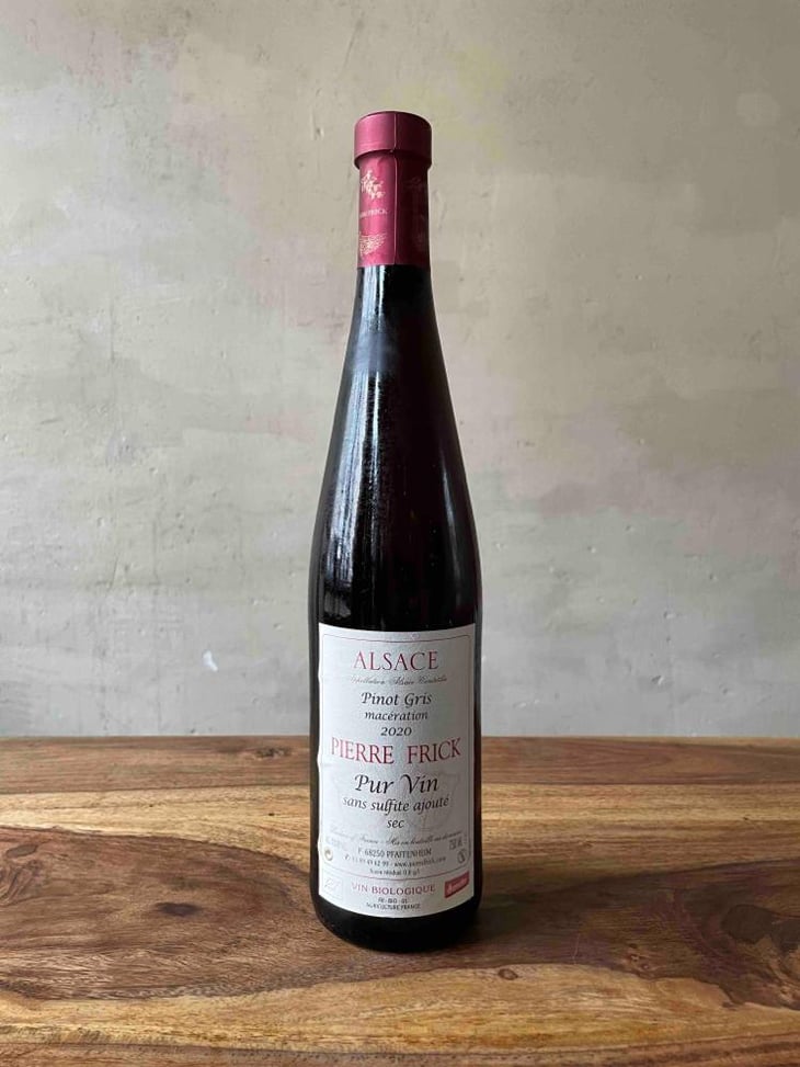 Pinot Gris - Domaine Pierre Frick - Jean-Pierre, Chantal et Thomas Frick 