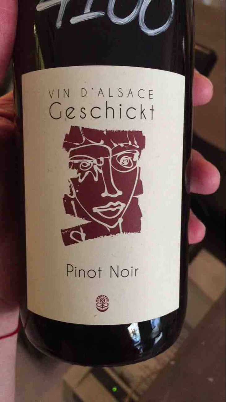 Pinot Noir - Domaine Geschickt - Arnaud Geschickt & Aurélie Fayolle 