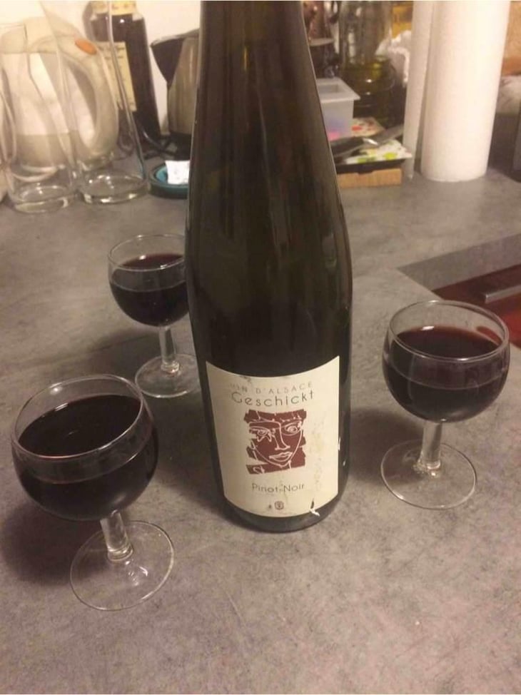 Pinot Noir - Domaine Geschickt - Arnaud Geschickt & Aurélie Fayolle 