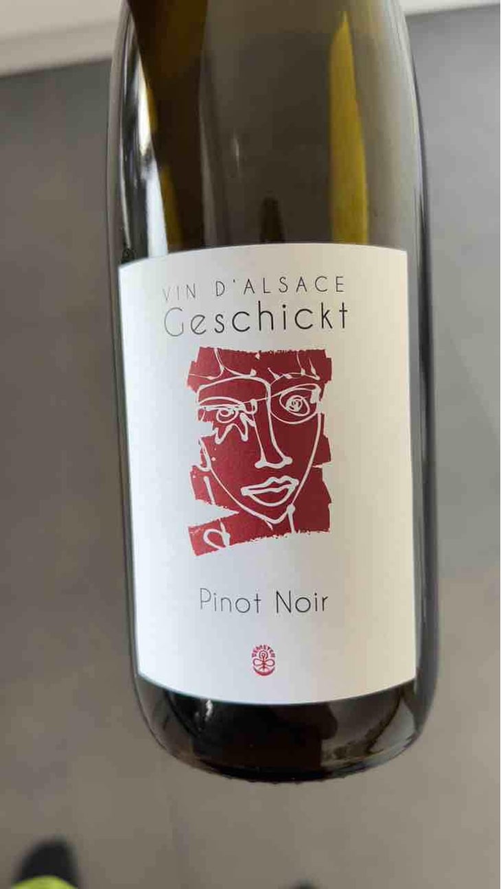Pinot Noir - Domaine Geschickt - Arnaud Geschickt & Aurélie Fayolle 