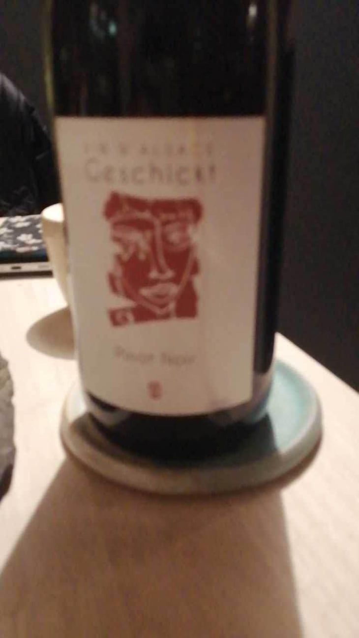 Pinot Noir - Domaine Geschickt - Arnaud Geschickt & Aurélie Fayolle 