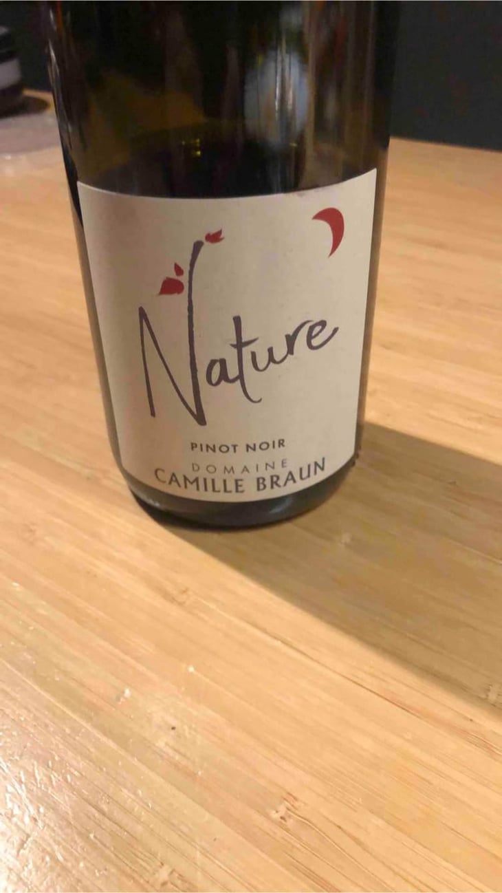 Pinot Noir - Domaine Camille Braun - Christophe et Chantal Braun 