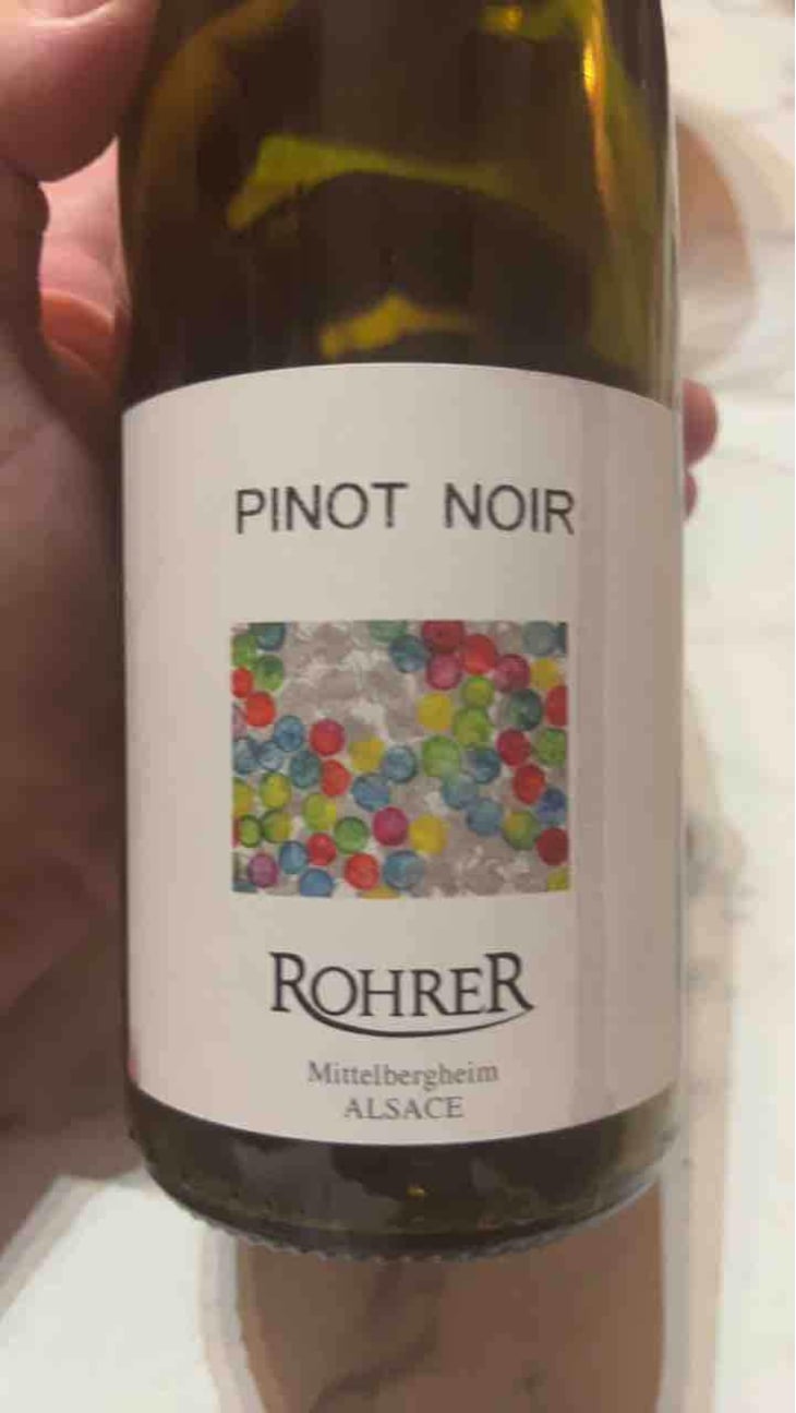 Pinot Noir - Rohrer - André & Ludo Rohrer 